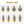 Load image into Gallery viewer, HIGHDRIL Diamond Chamfering Milling Finger Bits 5/8-11 or M14 Thread for Ceramic Porcelain Tile Granite Dia 20/25/35/50mm