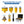 Load image into Gallery viewer, HIGHDRIL Diamond Drill Bits Kit with 5/8-11 Thread for Porcelain Tile Granite Marble 7pcs/Box 25/35/50/75mm+2" Chamfer Bit+20mm Drilling Milling Bit+SDS Adapter