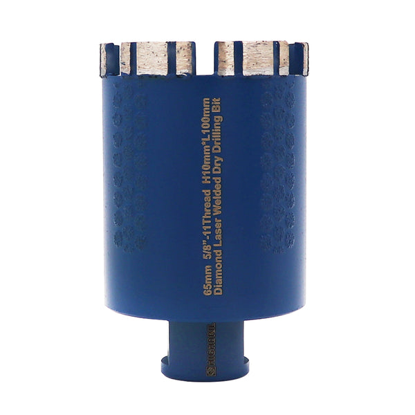 HIGHDRIL Diamond Laser Welding Bits Segmented Corrugated Cutter for Drilling Granite Marble Nature Stone Concrete Dia 20mm to 102mm