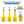 Load image into Gallery viewer, HIGHDRIL Diamond Core Bit 4pcs/set Dia 6/6/8mm Drill Bit+20mm Chamfer Bit Porcelain Granite Marble Stone M14 Thread