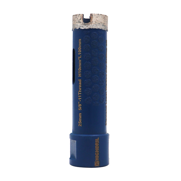 HIGHDRIL Diamond Laser Welding Bits Segmented Corrugated Cutter for Drilling Granite Marble Nature Stone Concrete Dia 20mm to 102mm