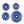 Load image into Gallery viewer, HIGHDRIL Diamond Sintered Double Row Grinding Wheel for Concrete Marble Granite Tile Dry or Wet Polishing Milling Tools 4''/4.5''/5''/7''
