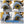 Load image into Gallery viewer, HIGHDRIL Dry Diamond Saw Blade and Corrugated Cutting Disc for Porcelain Granite Paver Concrete Dia 4''/4.5''/5'' 2pcs/set