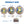 Load image into Gallery viewer, HIGHDRIL Diamond Hot Pressed Sintering Double-sides X Mesh Cutting Disc for Quartz Granite Ceramic Marble Tile 4''/4.5''/5''