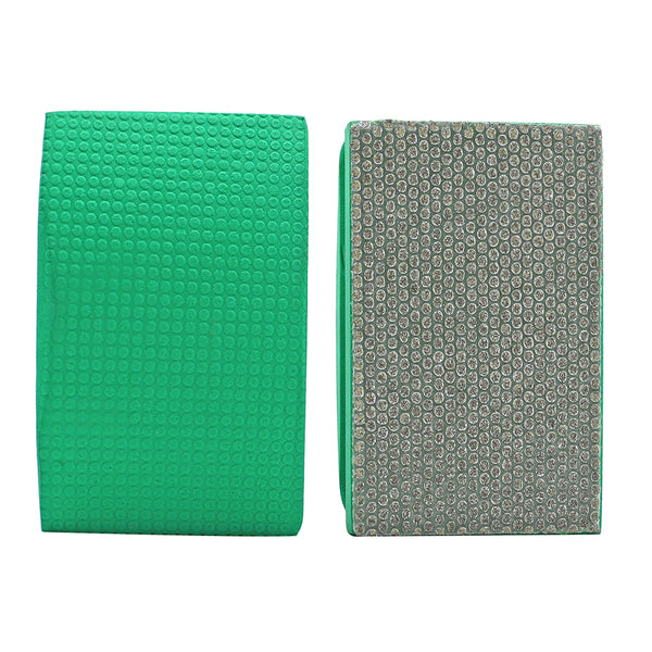 HIGHDRIL Electroplated Hand Polishing Pads for Granite Marble Glass Concrete Grit 50 to Grit 800