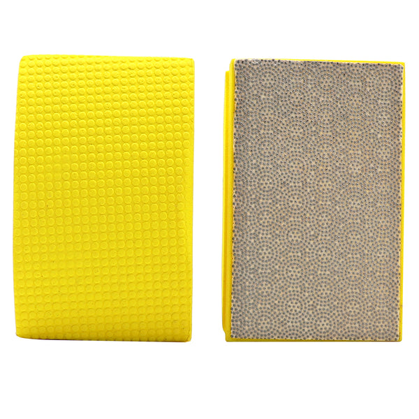 HIGHDRIL Electroplated Hand Polishing Pads for Granite Marble Glass Concrete Grit 50 to Grit 800