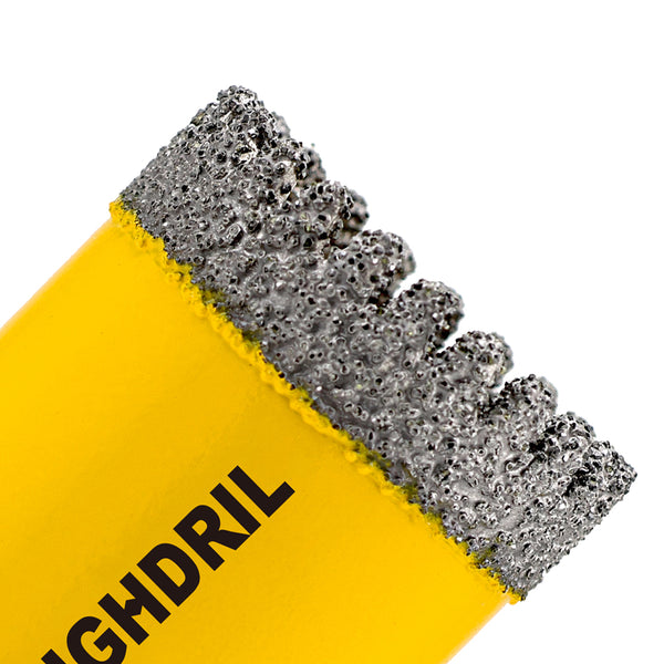 HIGHDRIL Diamond Drill Bit 1pc 20/25/30/32/35/50/68/110MM Granite Marble Ceramic Tile Vacuum Brazed Hole Saw M14 Thread