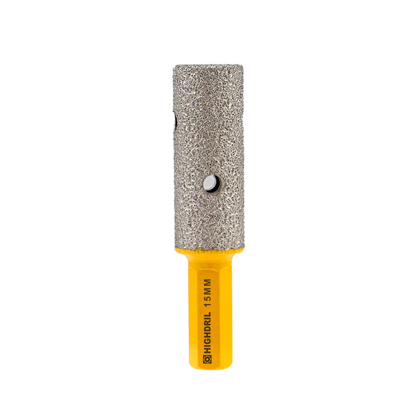 HIGHDRIL Diamond Milling Finger Bit 1pcs 10/15/20/25mm Ceramics Porcelain Tile Marble Granite Hole Saw Hexagonal Shank