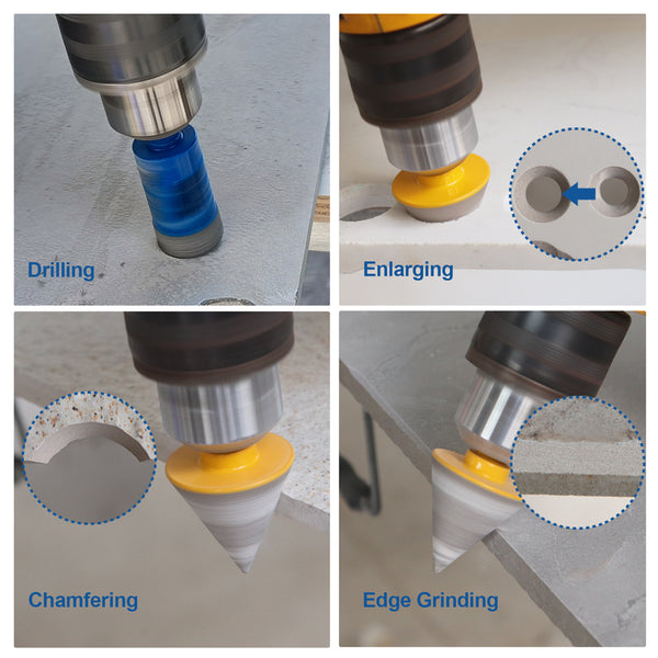 HIGHDRIL Diamond Drill Bits 8/10pcs 6/8/10/12/14/16/18mm+20mm Chamfer Granite Marble Ceramic Masonary Hole Saw Hexagon Shank